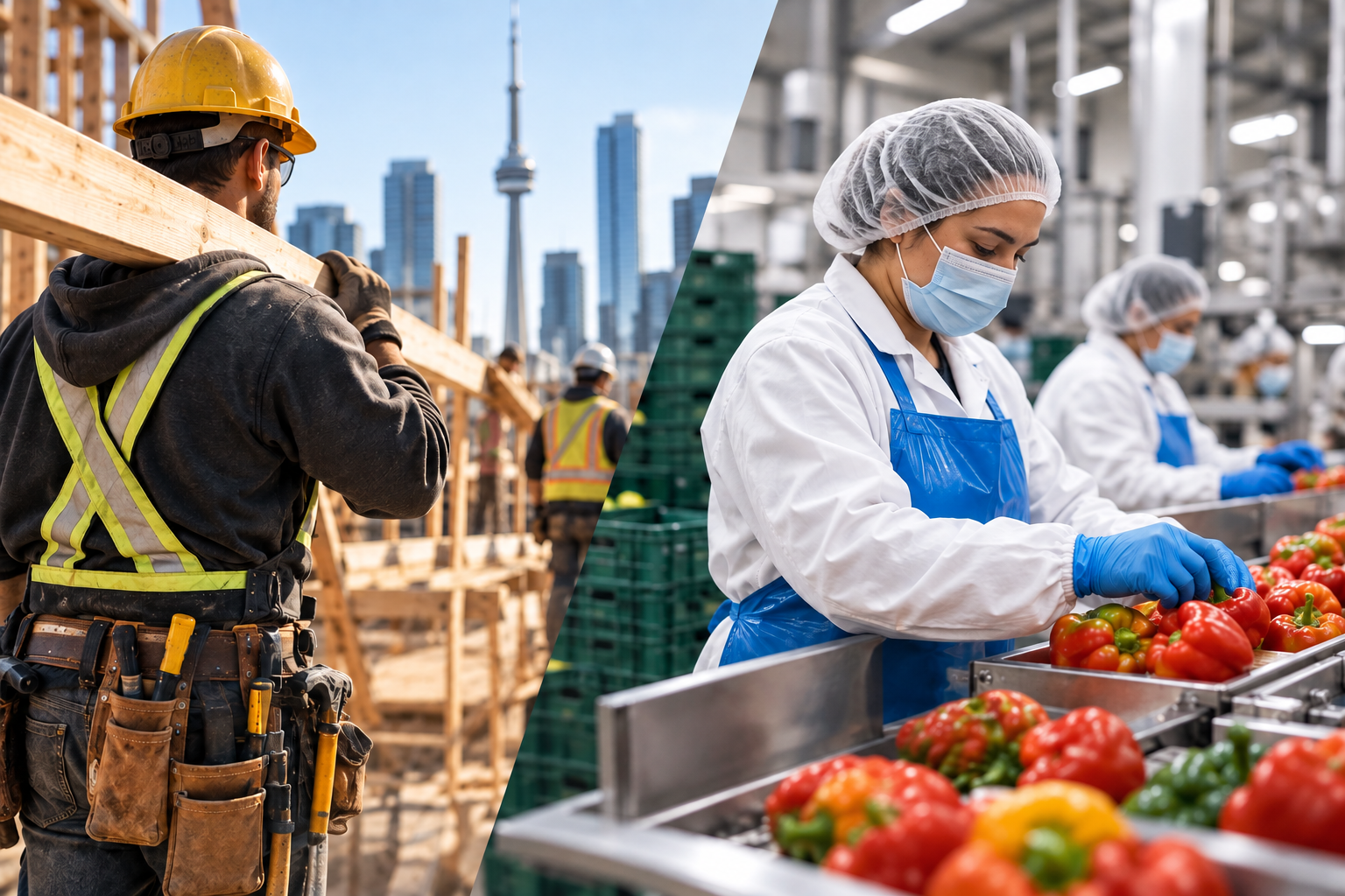 Worker Canada: Food and Manufacturing sectors